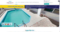 Desktop Screenshot of lagoamarhotel.com.br